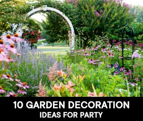 10 Garden Decoration Ideas for Party | Indianshelf.in