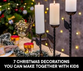 7 Christmas Decorations You Can Make Together with Kids