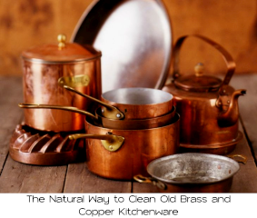 Restoring the Shine: The Natural Way to Clean Old Brass and Copper Kitchenware