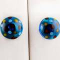 Glass Dotted knob
