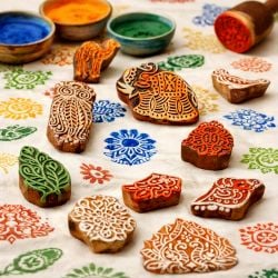 Wooden Printing Blocks