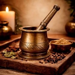 Bronze Mortar and Pestle