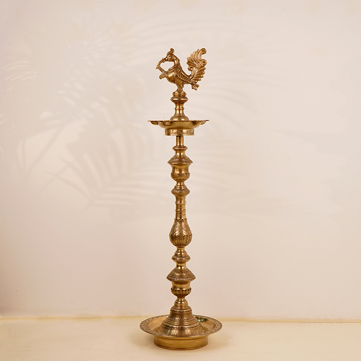 Mayur South Indian Oil Lamp