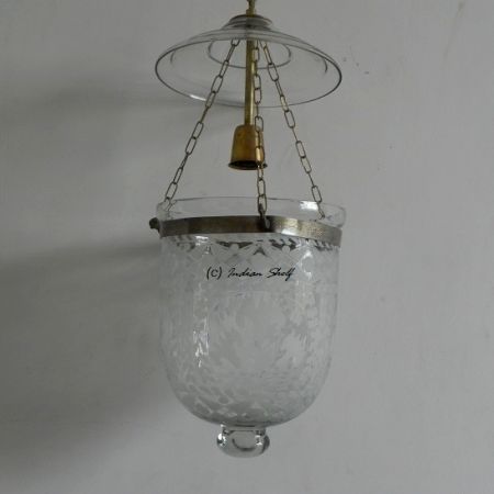 Clear Flower Small Lamp