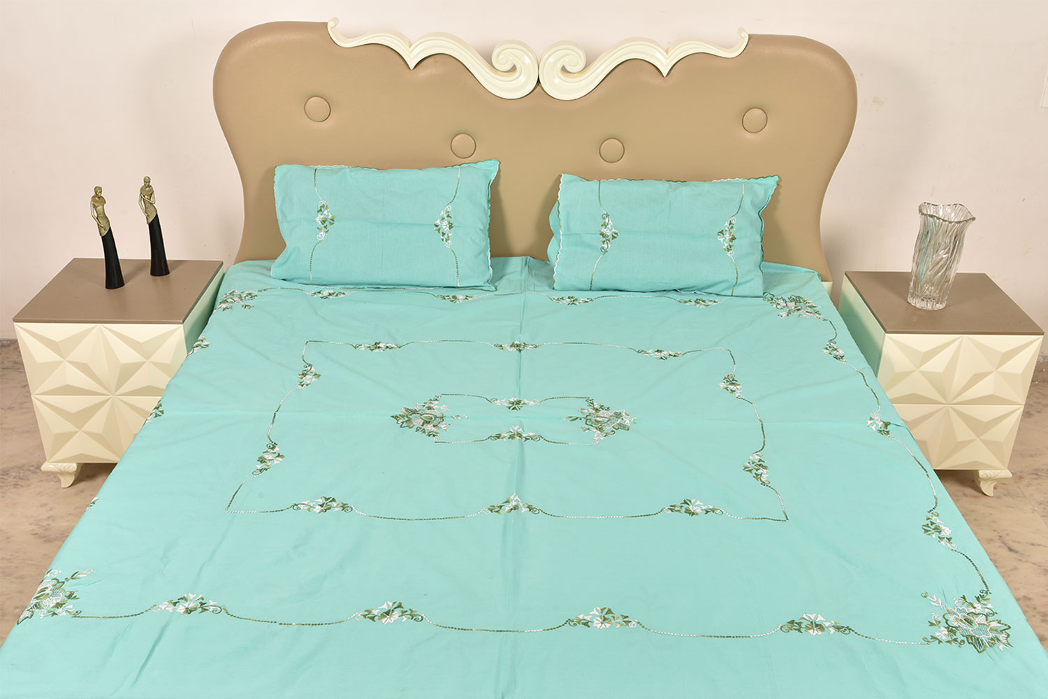 bed sheet design handmade