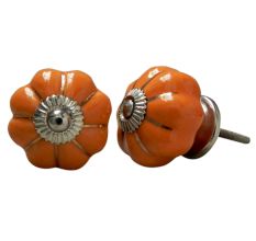 Solid Orange Melon Knob