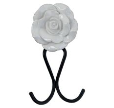 Flower Shape Wall hooks - personalized door hangers - name hangers ...