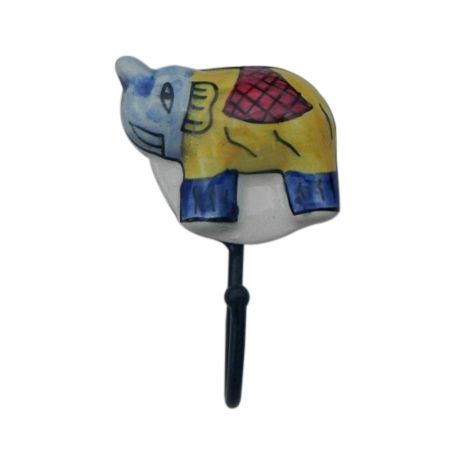 Elephant Ceramic Hooks
