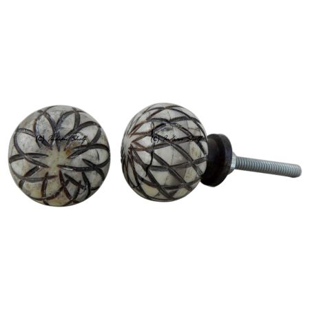 Custard Bone Drawer Knobs