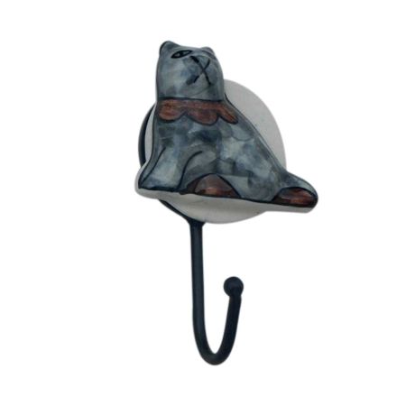 Cat Ceramic Hooks