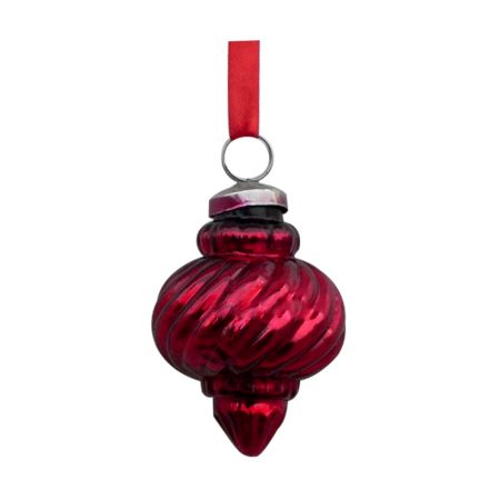 Shining Red Dome Hanging