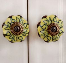 Yellow Green Melon Knob