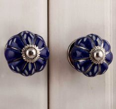 Navy Cut Medium Knob