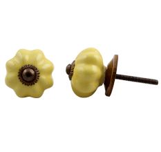 Yellow Melon Medium Knob