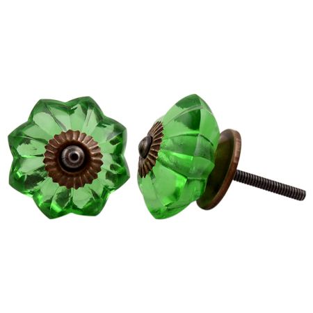 Smooth Green Knob