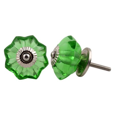 Smooth Green Knob
