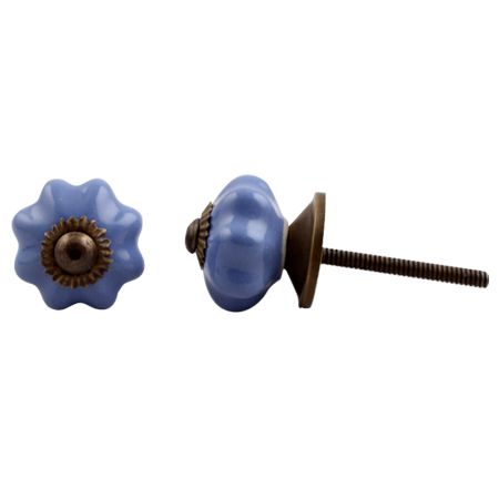 Slate Blue Knob Small