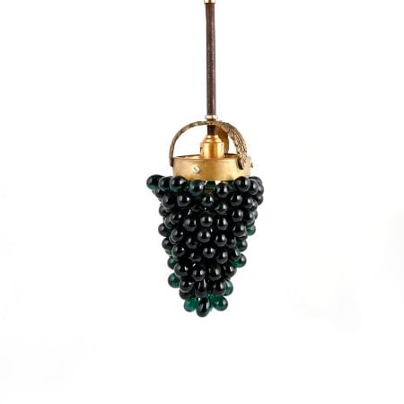 Vintage Green Grape Hanging Lamp