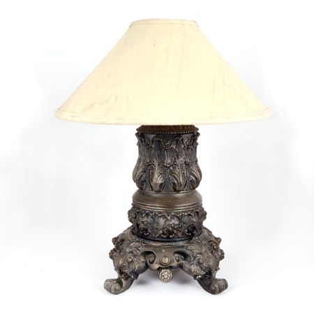 Vintage Large Robust Table Lamp