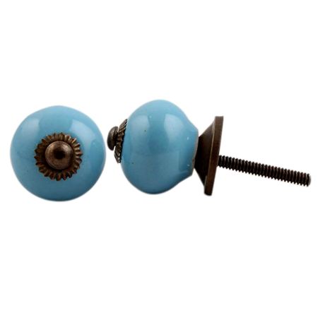 Sky Blue Knob Small