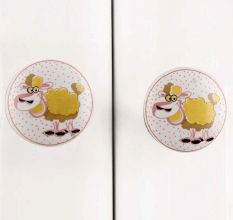 Sheep Ceramic Knob