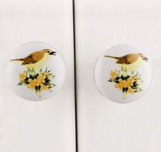 Sparrow Ceramic Cabinet Knob