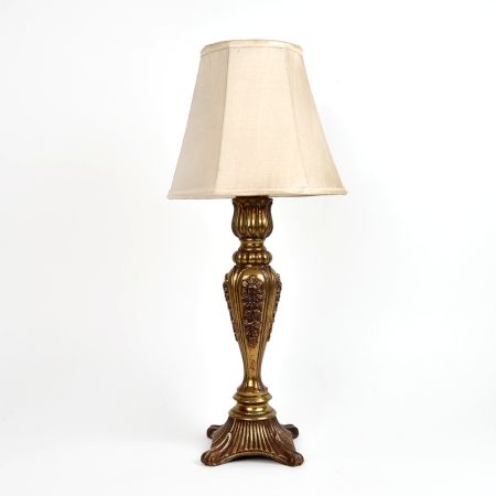 Nouveau Cast Metal Lamp