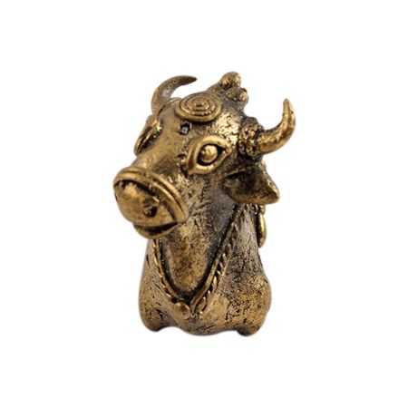 Elegant Handmade Bronze Bull