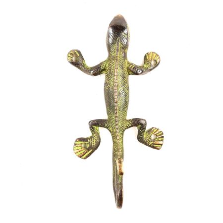 Black Bronze Door Hooks Wall Hanger Lizard