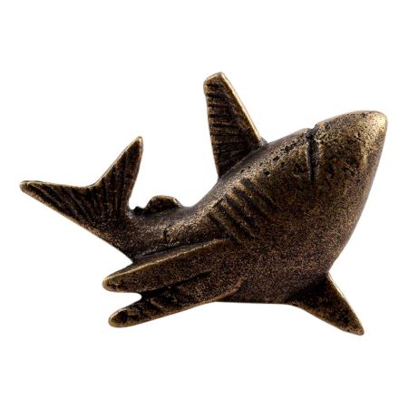 Shark Fish Cabinet Metal Knobs