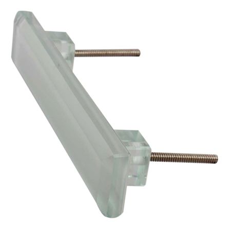 White Glass Big Door Handle