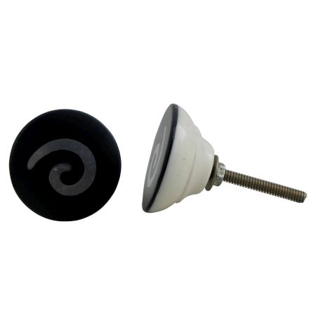 Wave Bone Knob