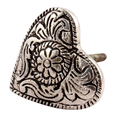 Aluminium Heart Shape Cabinet Knobs Online