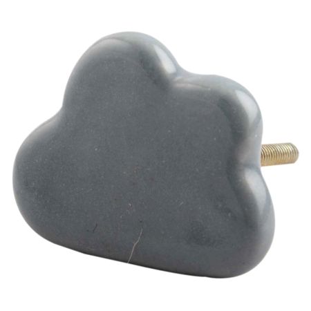 Grey Cloud Ceramic Drawer Knob Online