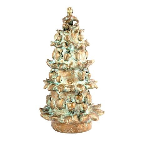 Brass Blessing Apple Tree Attract Wealth Statue