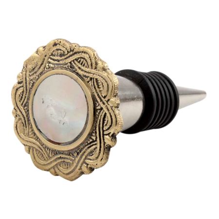 Golden Brass Wine Stopper