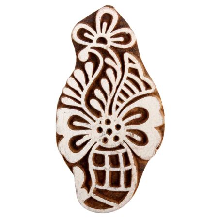 Set of 1 Piece New Wooden Printing Block