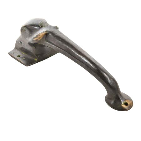 Black Hand Made Brass Elephant Door Handle