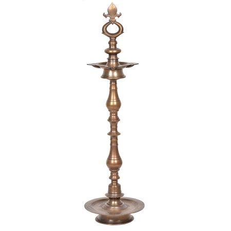Brass Long South Indian Traditional Deepak