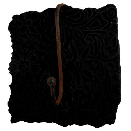 Wooden Printing Block Hooks