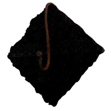 Wooden Printing Block Hooks