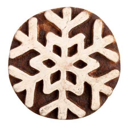 Set of 1 Piece New Wooden Printing Block