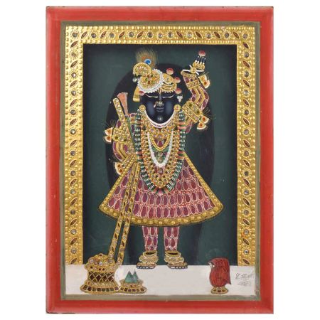 Tanjore Sreenathji Painting