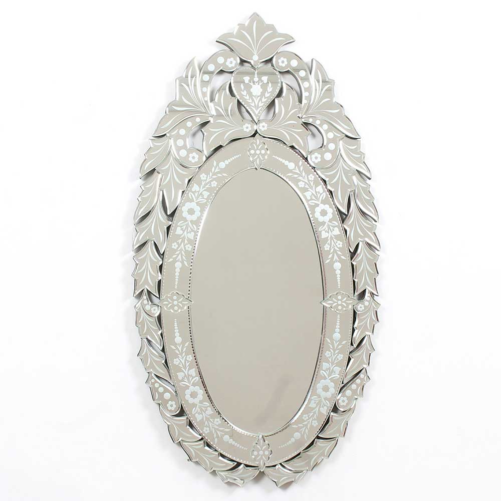 Oval Venetian Mirror