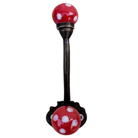 Red Dot Iron Hooks-EHG-30