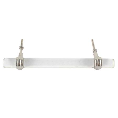 Clear Long Tube Glass Door Handles