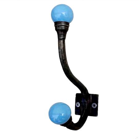 Solid Turquoise Iron Hooks-EHG-32