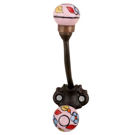 Light Baby Pink Iron Hooks-EHG-57