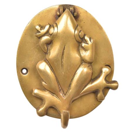 Brass Frog Home DÃ©cor Door Knocker
