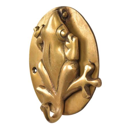 Brass Frog Home DÃ©cor Door Knocker